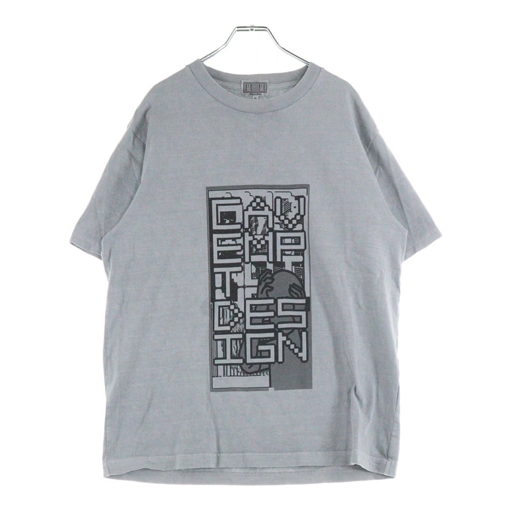 C.E(シーイー) グラフィックプリント 半袖Tシャツ グレー