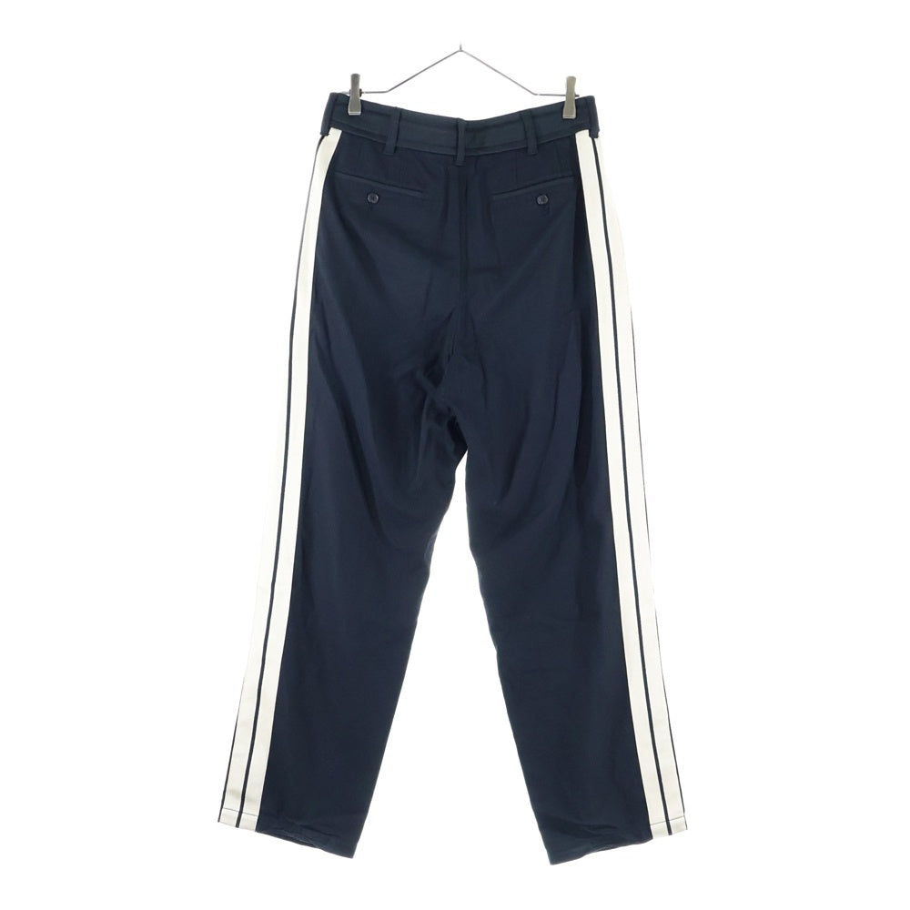 Palm Angels(パームエンジェルス) 22AW PMCA112F22FAB001 サイドライントラックパンツ トラウザー ブラック