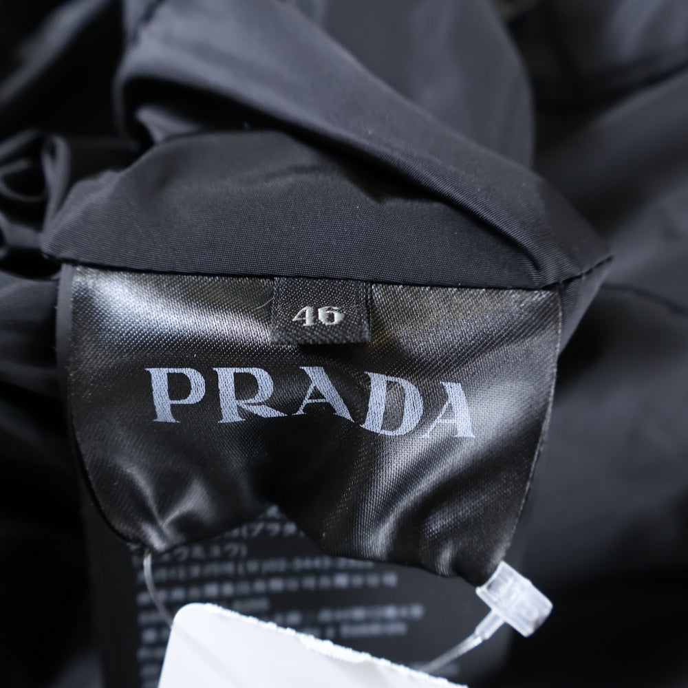 PRADA(プラダ) ACU12019 2486 SD092 S192 1UNY 2B ナイロンテーラードジャケット ブラック