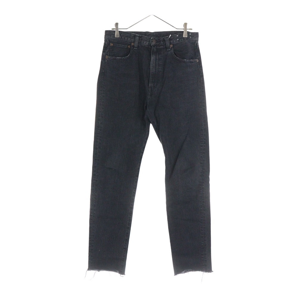H BEAUTY&YOUTH(エイチ ビューティーアンドユース) カットオフ　スキニーデニムパンツ 1214-299-7645