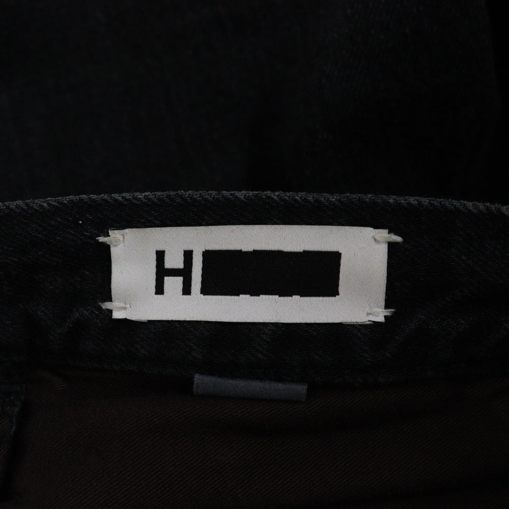 H BEAUTY&YOUTH(エイチ ビューティーアンドユース) カットオフ　スキニーデニムパンツ 1214-299-7645
