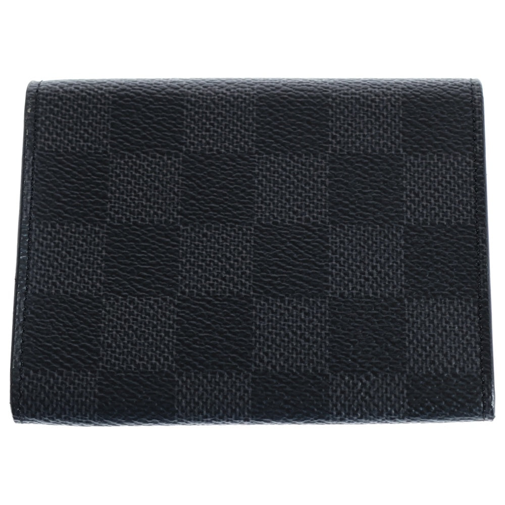 LOUIS VUITTON(ルイヴィトン) アンヴェロップ・カルト ドゥ ヴィジット カードケース ブラック N63338 RFID