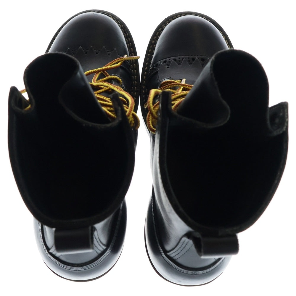 WHITE'S BOOTS(ホワイツブーツ) SMOKE JUMPER スモークジャンパー レザー ハイカット レースアップブーツ ブラック 375-MV