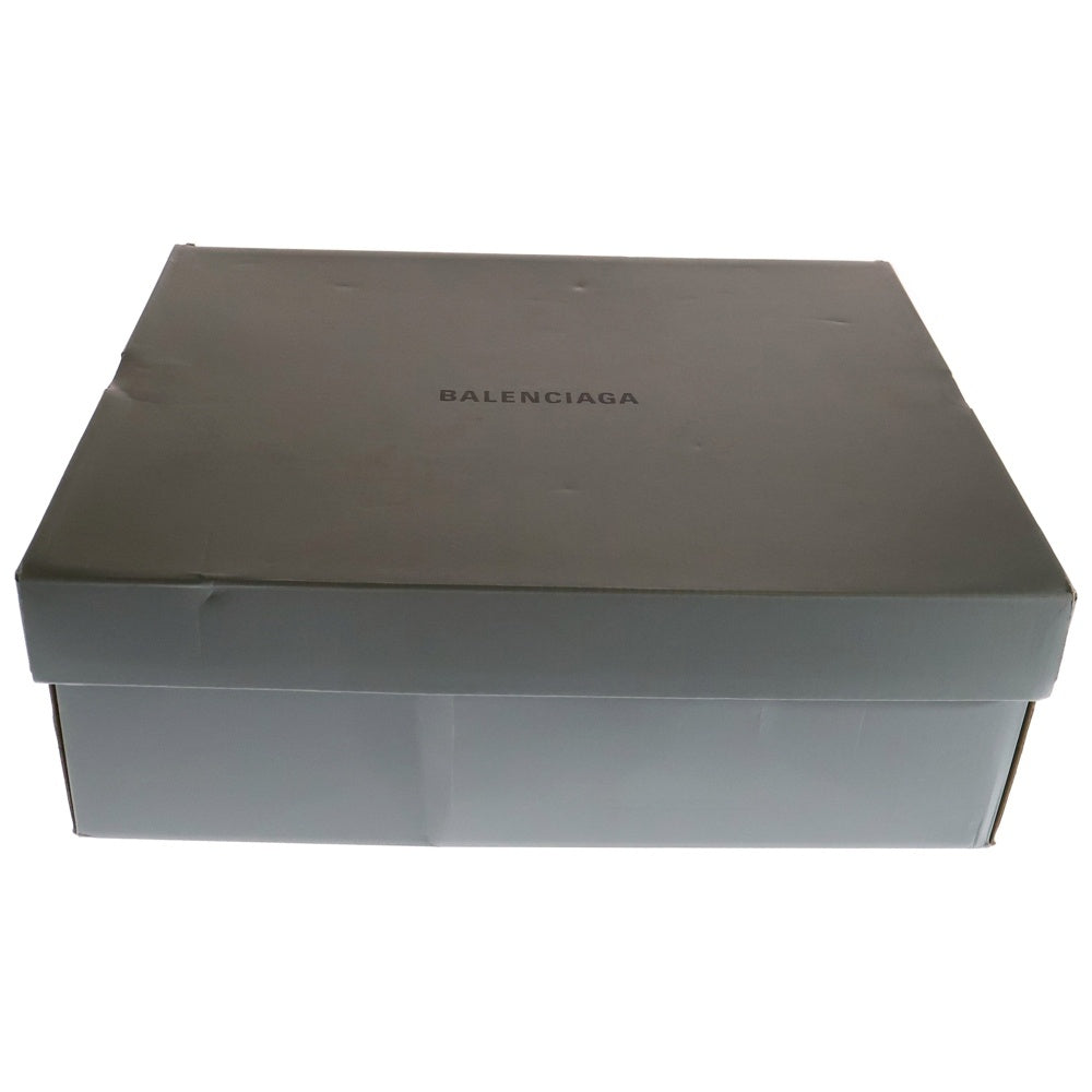 BALENCIAGA(バレンシアガ) STOMPER DERBY SHOES ストンパー ラウンドトゥ メタルロゴ レザーダービーシューズ ブラック 807326