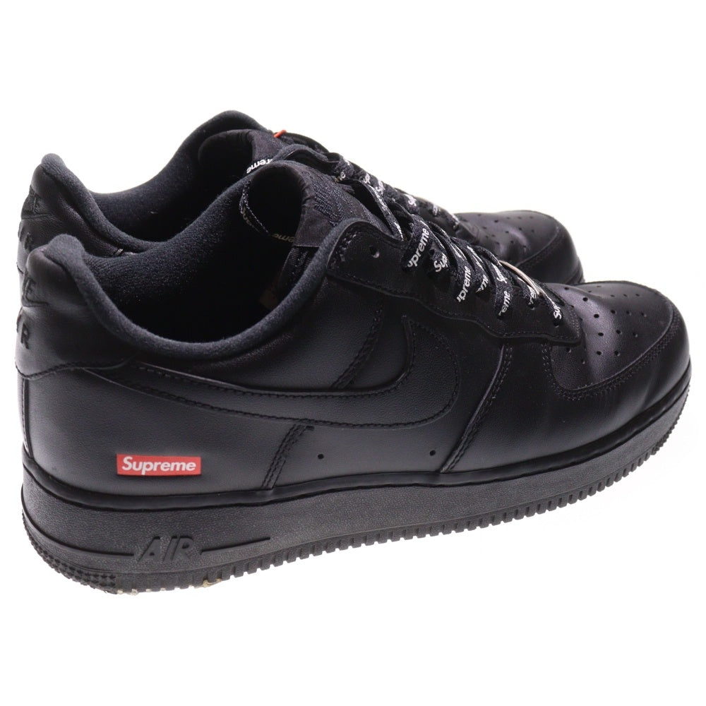 NIKE(ナイキ) ×SUPREME AIR FORCE 1 LOW シュプリーム エアフォース 1 ローカットスニーカー ブラック US8.5/26.5cm CU9225-001