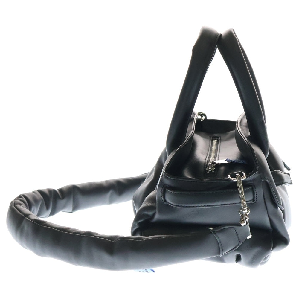 MAISON MIHARAYASUHIRO(メゾンミハラヤスヒロ) Puffer Hand Bag 2Way パファー レザー ショルダー ハンドバッグ ブラック