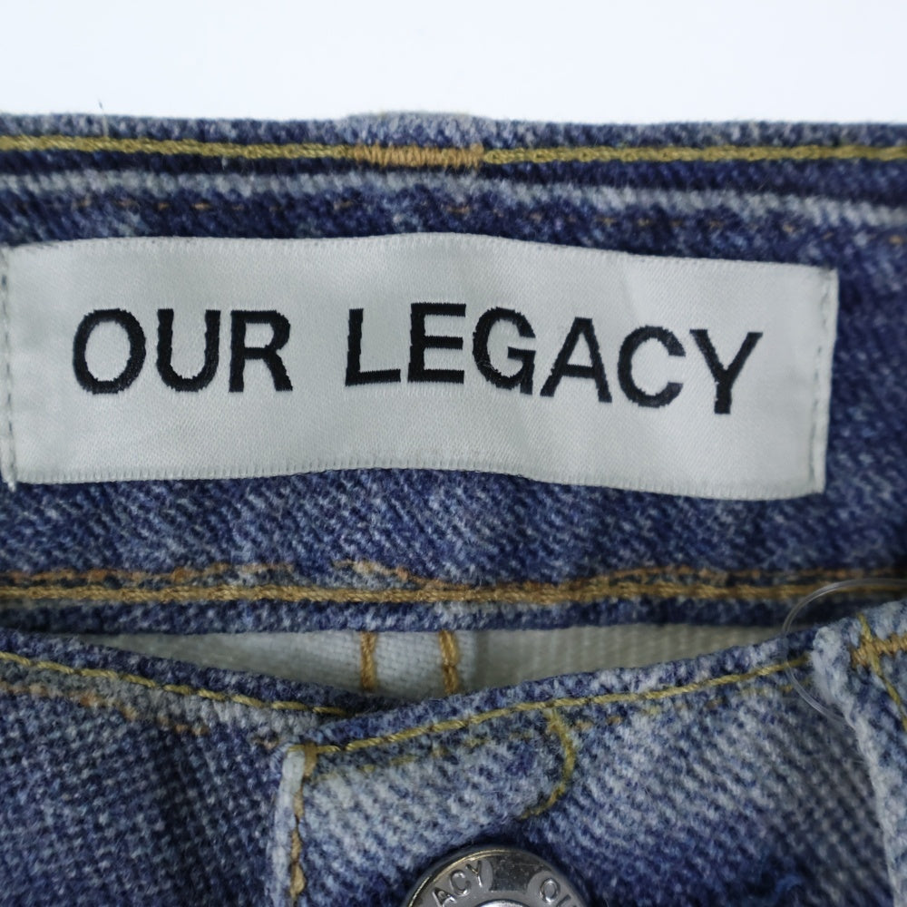 OUR LEGACY(アワーレガシー) Third Cut サードカット ワイド デニムパンツ インディゴ M4205TDD