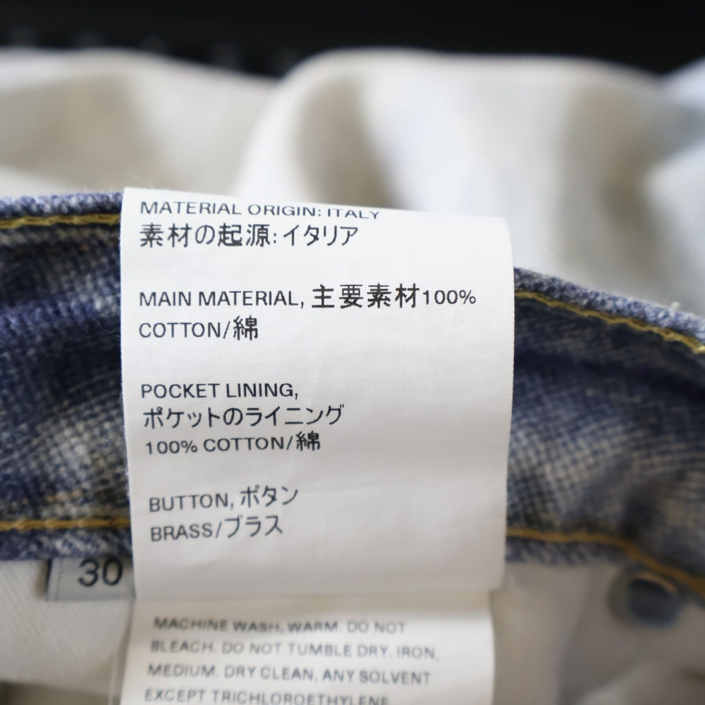 OUR LEGACY(アワーレガシー) Third Cut サードカット ワイド デニムパンツ インディゴ M4205TDD