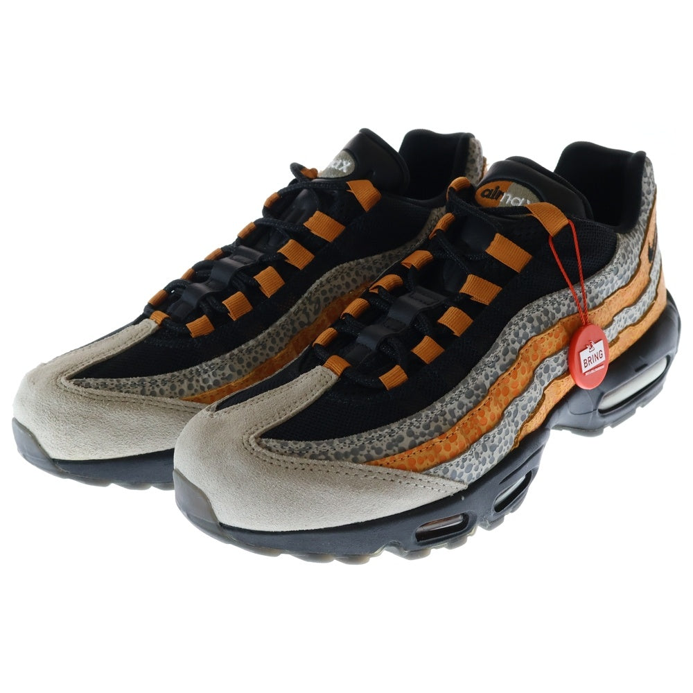 NIKE(ナイキ) AIR MAX 95 SE What The Safari エアマックス 95 SE ワット ザ サファリ ローカットスニーカー オレンジ/グレー US10/28cm AR4592-001