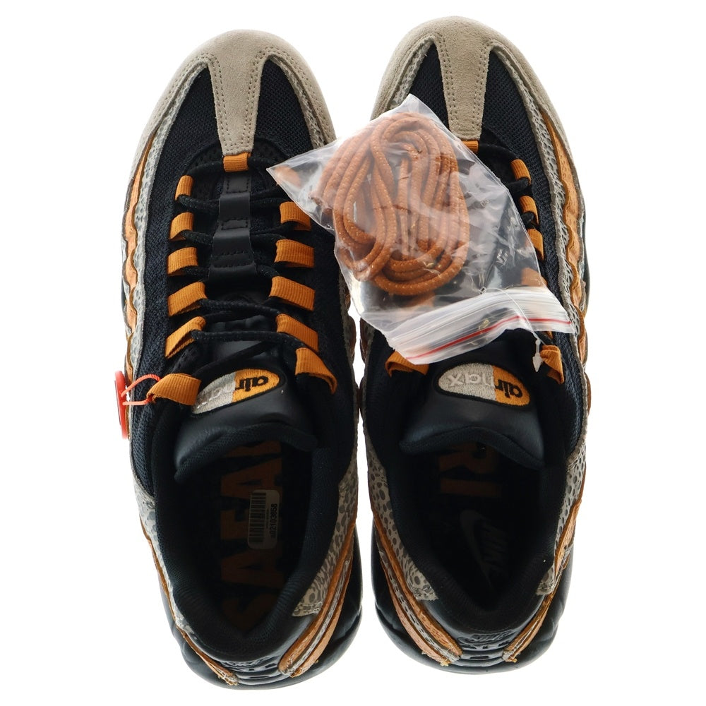 NIKE(ナイキ) AIR MAX 95 SE What The Safari エアマックス 95 SE ワット ザ サファリ ローカットスニーカー オレンジ/グレー US10/28cm AR4592-001