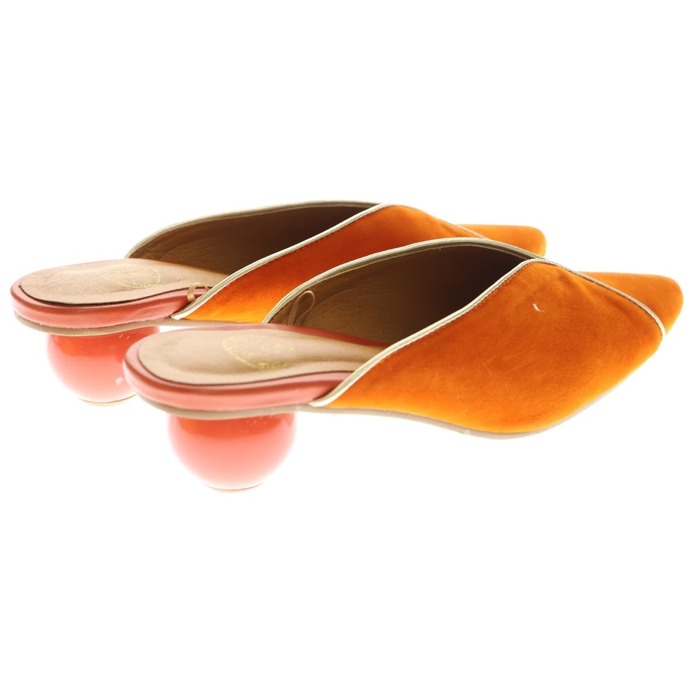 RODEO CROWNS WIDE BOWL(ロデオクラウンズ ワイドボウル) 050AAM55-0300 スエード パンプス レディース オレンジ