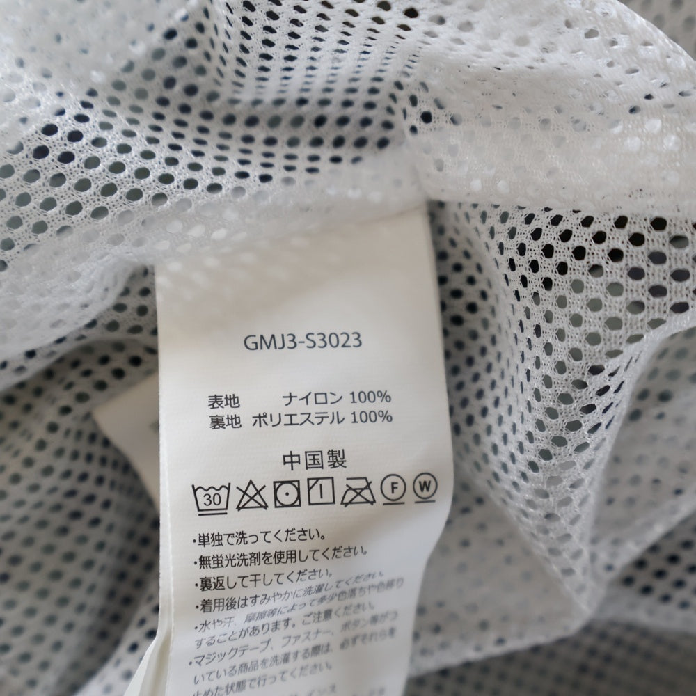 WACKO MARIA(ワコマリア) 23SS ×GRAMICCI グラミチ レオパード柄 ブランドエンブロイダリー ジップアップ ナイロンジャケット グリーン/ブラック GMJ3-S3023