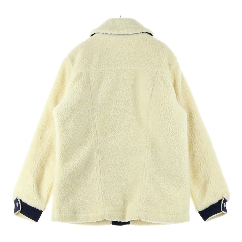 Wrangler(ラングラー) 18AW ナノユニバース別注 マルチポケット ボアランチコート アイボリー WS9147