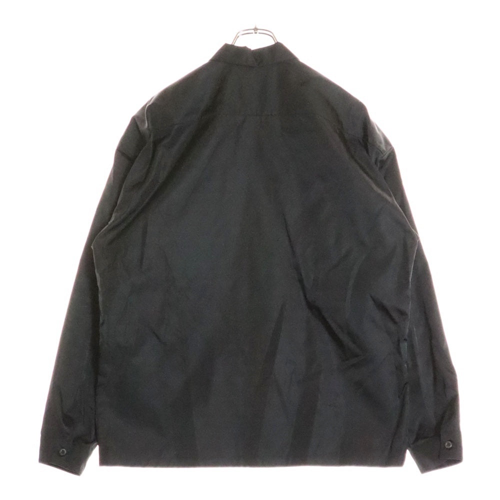 PRADA(プラダ) RE-NYRON リナイロン ロゴプリント ジップアップジャケット ブラック SC540 S211 1289 RFID