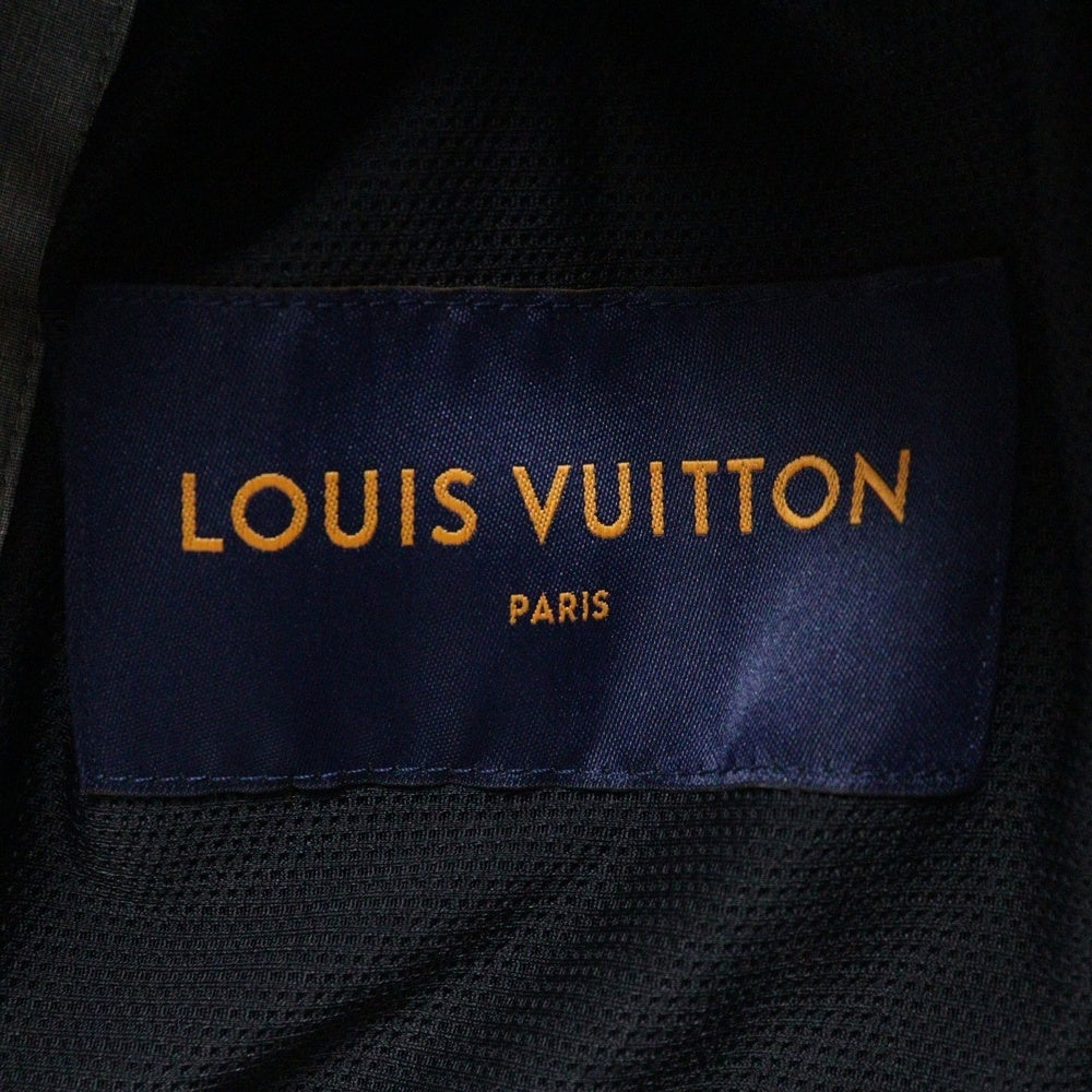 LOUIS VUITTON(ルイヴィトン) 23AW LVフリークエンシー テクニカル フーデッドジップアップナイロンジャケット ブラック RM2319 Q17 HOB15W