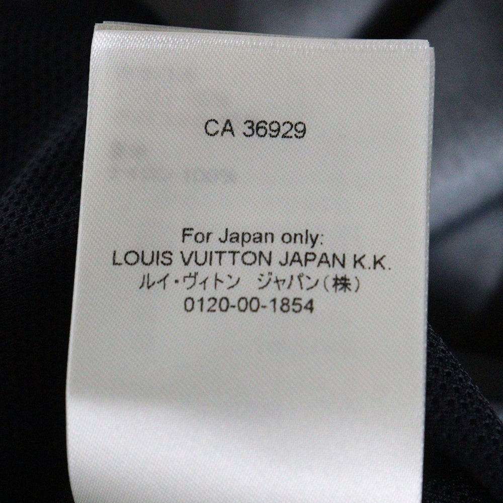 LOUIS VUITTON(ルイヴィトン) 23AW LVフリークエンシー テクニカル フーデッドジップアップナイロンジャケット ブラック RM2319 Q17 HOB15W