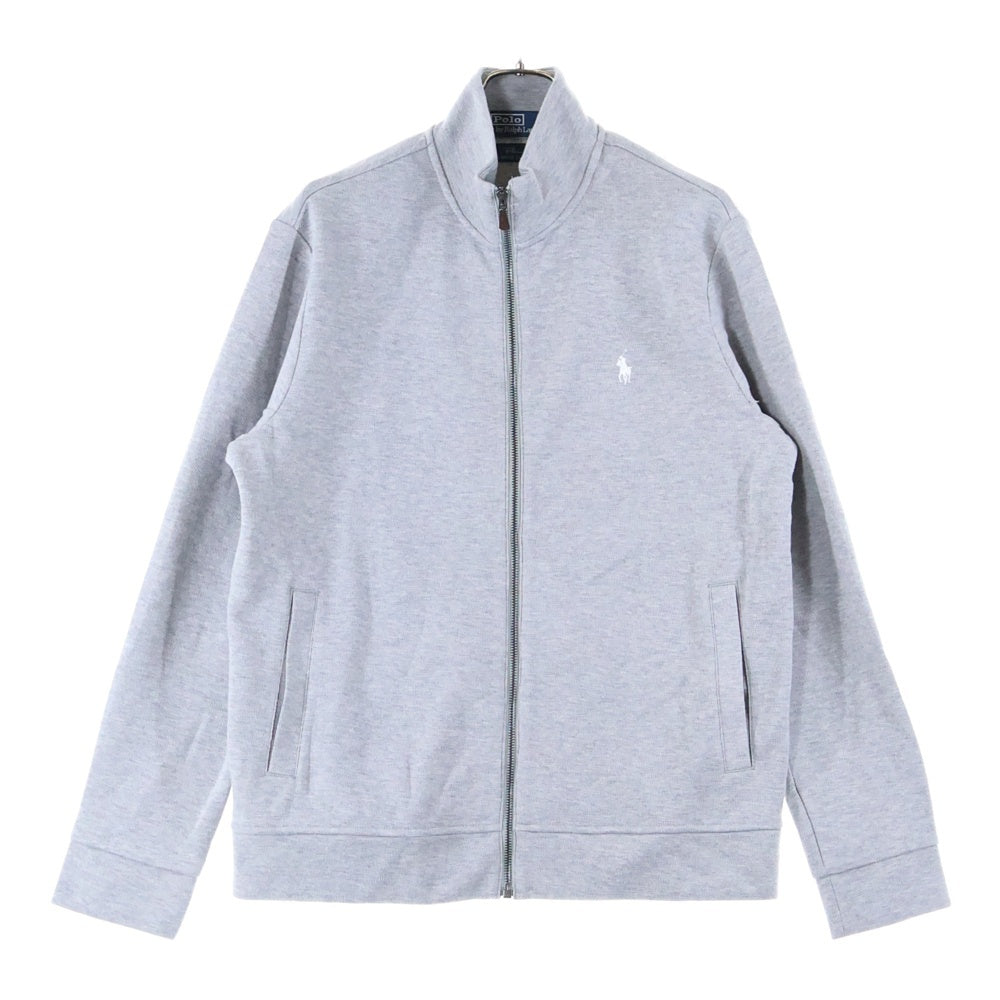 POLO RALPH LAUREN(ポロラルフローレン) ×RON HERMAN DOUBLE KNIT PIQUE TRACK JACKET ロンハーマン ダブル ニット ピケ ジップアップトラックジャケット グレー