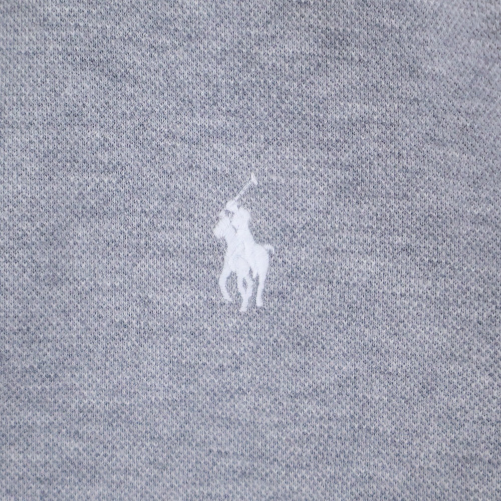 POLO RALPH LAUREN(ポロラルフローレン) ×RON HERMAN DOUBLE KNIT PIQUE TRACK JACKET ロンハーマン ダブル ニット ピケ ジップアップトラックジャケット グレー