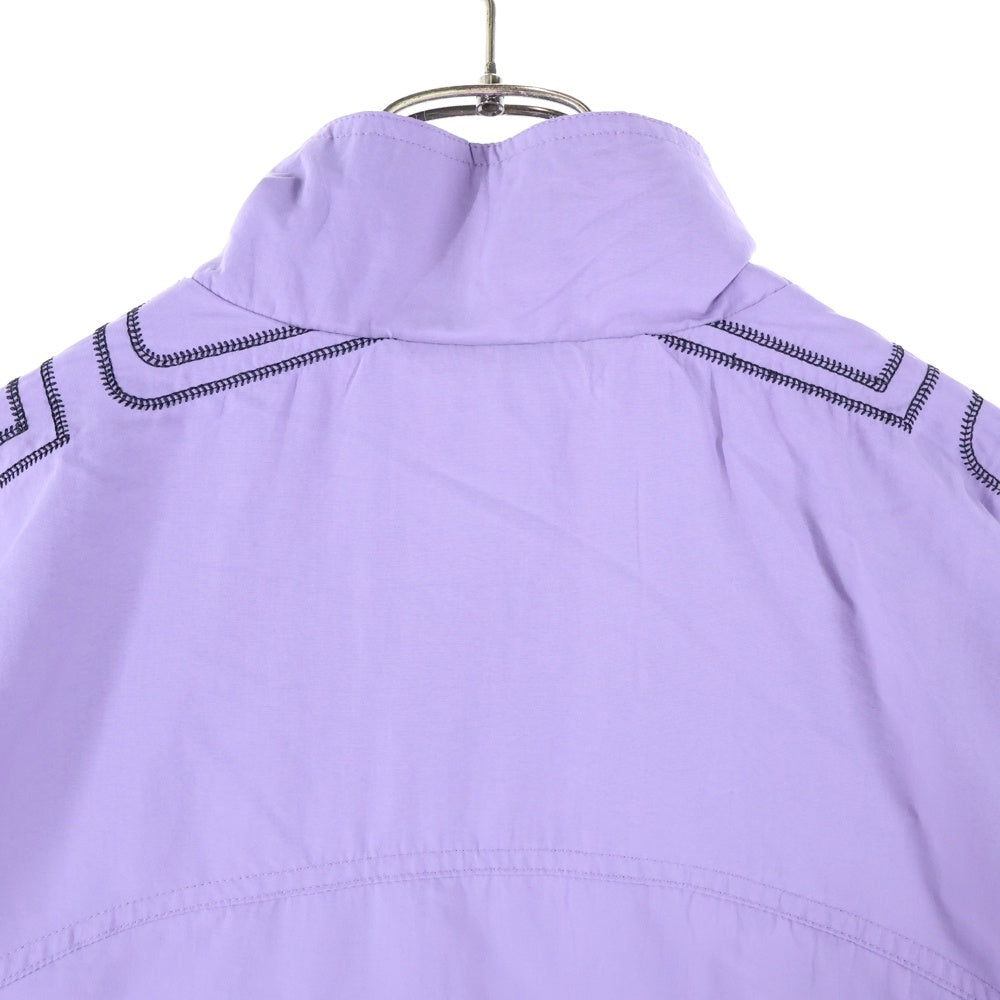 SUPREME(シュプリーム) 25SS Spellout Embroidered Track Jacket スペルアウト エンブロイダリー ジップアップナイロントラックジャケット パープル