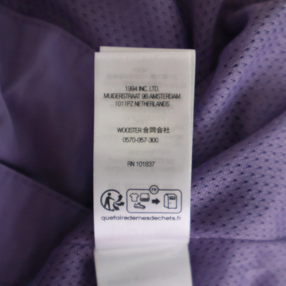 SUPREME(シュプリーム) 25SS Spellout Embroidered Track Jacket スペルアウト エンブロイダリー ジップアップナイロントラックジャケット パープル
