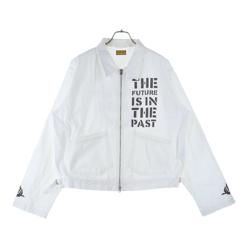 HUMAN MADE(ヒューマンメイド) NAVAL JACKET ナヴァル ジップアップワークジャケット ホワイト HM29JK018