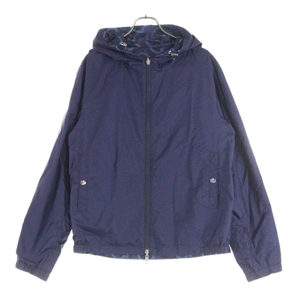 MONCLER(モンクレール) 23SS CRETES GIUBBOTTO クレタ ジュボット リバーシブル フーデッドジップアップナイロンジャケット マウンテンパーカー ネイビー I10911A00174 5955I