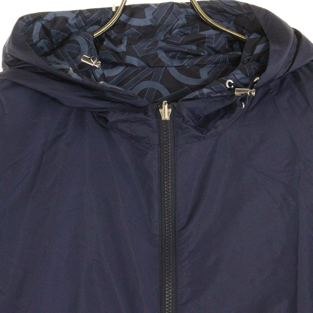 MONCLER(モンクレール) 23SS CRETES GIUBBOTTO クレタ ジュボット リバーシブル フーデッドジップアップナイロンジャケット マウンテンパーカー ネイビー I10911A00174 5955I