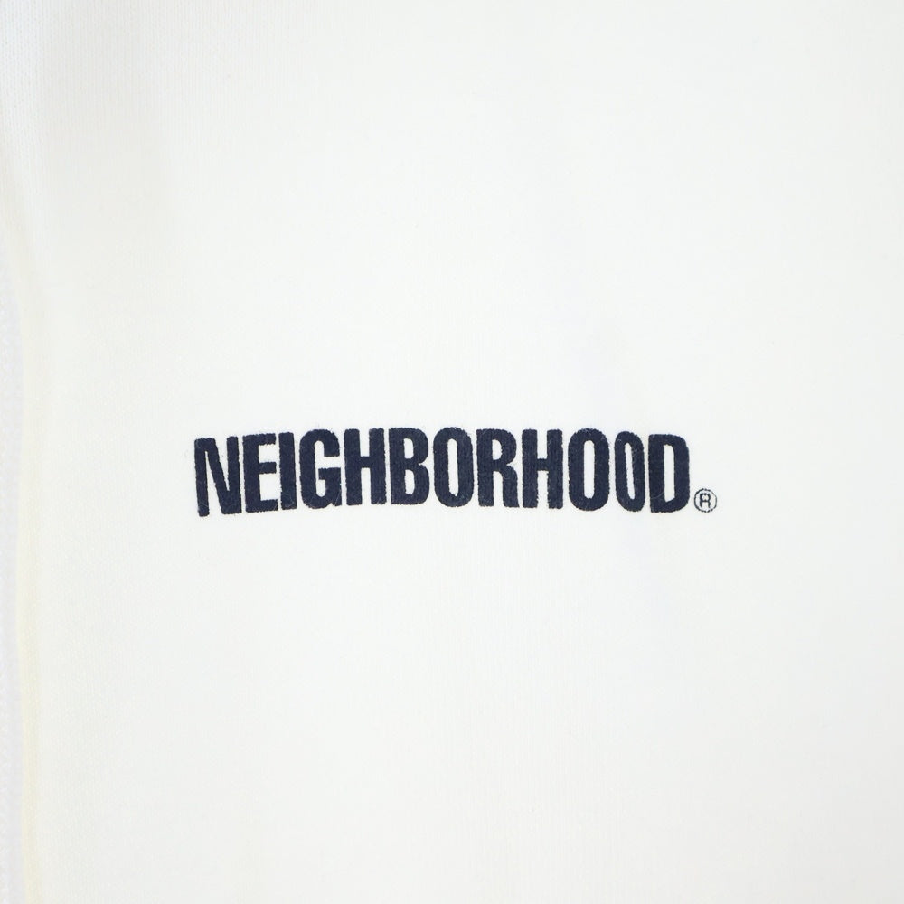 NEIGHBORHOOD(ネイバーフッド) 25SS PLAIN SWEAT HOODIE LS プレーン プルオーバースウェットパーカー フーディー ロングスリーブ ホワイト 251UWNH-CSM02S