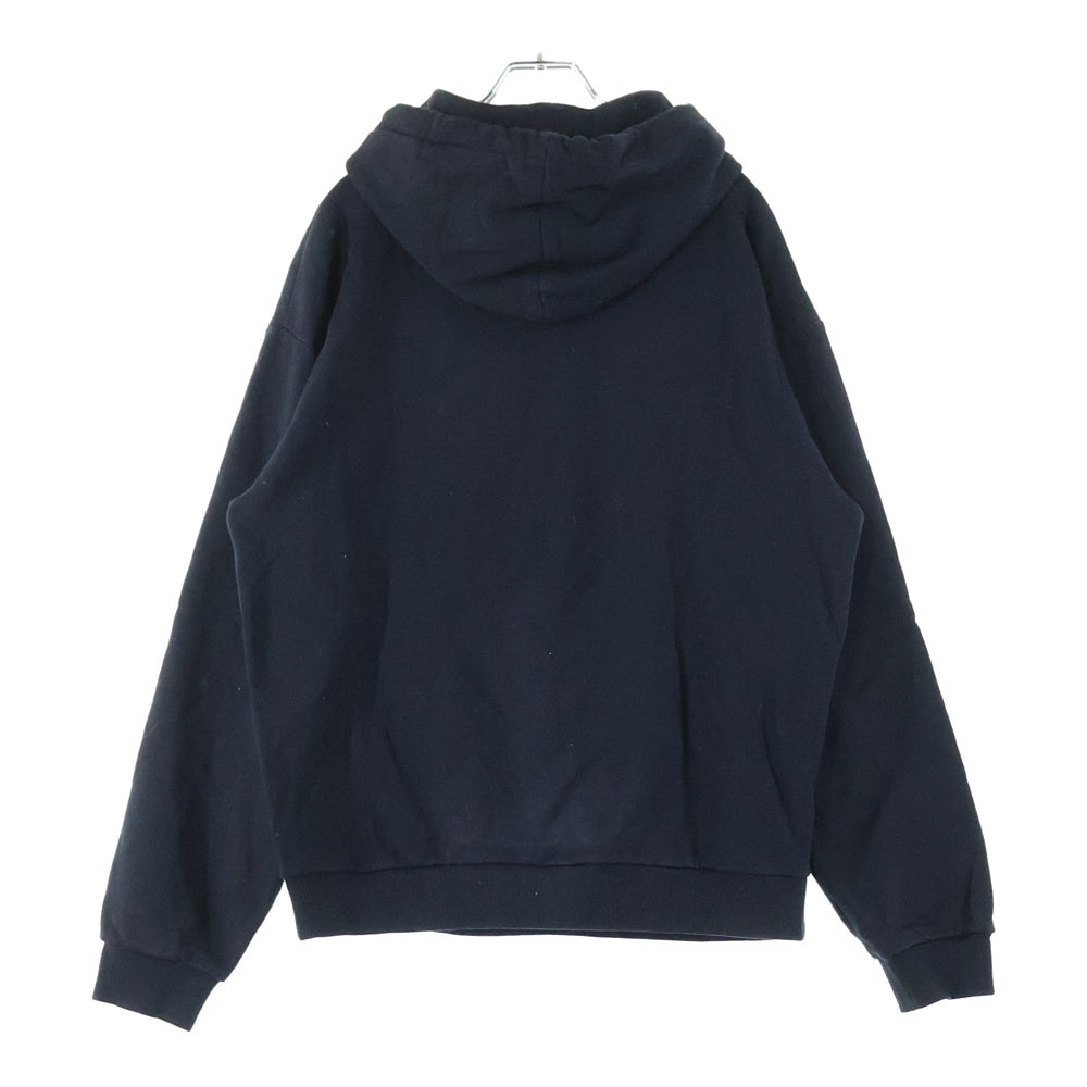 CELINE(セリーヌ) 22SS セーフティーピンロゴ プルオーバースウェットパーカー フーディー ブラック 2Y697670Q