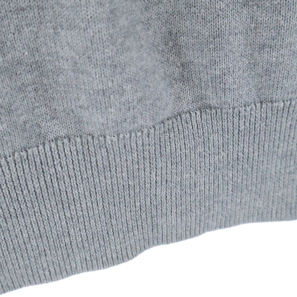UNIFORM EXPERIMENT(ユニフォームエクスペリメント) 19SS COLOR CHART CREW NECK KNIT カラーチャート クルーネック ニット カーディガン グレー UE-190077