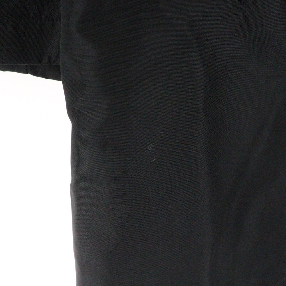 COMME des GARCONS JUNYA WATANABE MAN(コムデギャルソンジュンヤワタナベマン) 02SS AD2001 ライニング ラバー プリント ナイロン ジャケット ブラック WE-C004