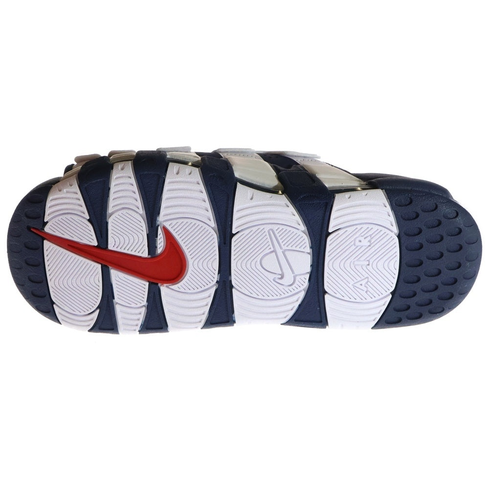 NIKE(ナイキ) AIR MORE UPTEMPO SLIDE OLYMPIC エアモアアップテンポ オリンピック スライド サンダル US10.0/28.0cm FQ8699-400 ネイビー/ホワイト