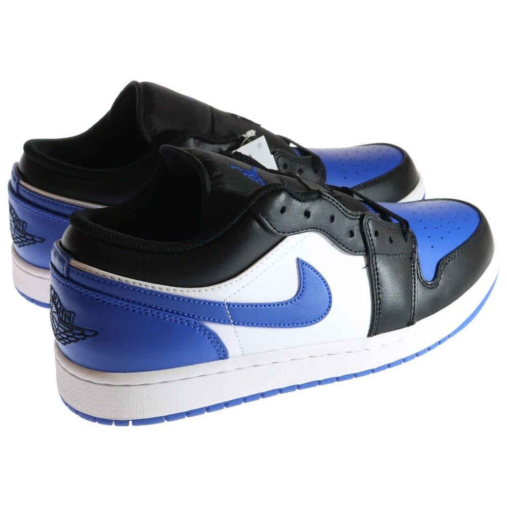 NIKE(ナイキ) AIR JORDAN 1 LOW ROYAL TOE エアジョーダン1 ロイヤルトゥー ローカットスニーカー 553558-140 ブラック/ホワイト/ブルー US10/28.0cm