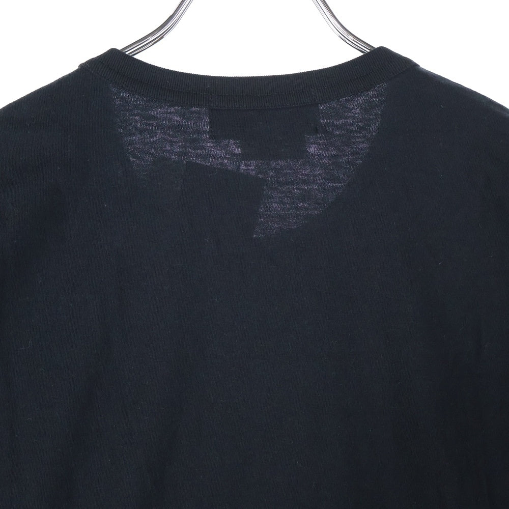 BLACK COMME des GARCONS(ブラックコムデギャルソン) AD2023 ×NIKE Unisex T-Shirt ×ナイキ ロゴパッチ ユニセックス 半袖Tシャツ カットソー ブラック 1L-T102