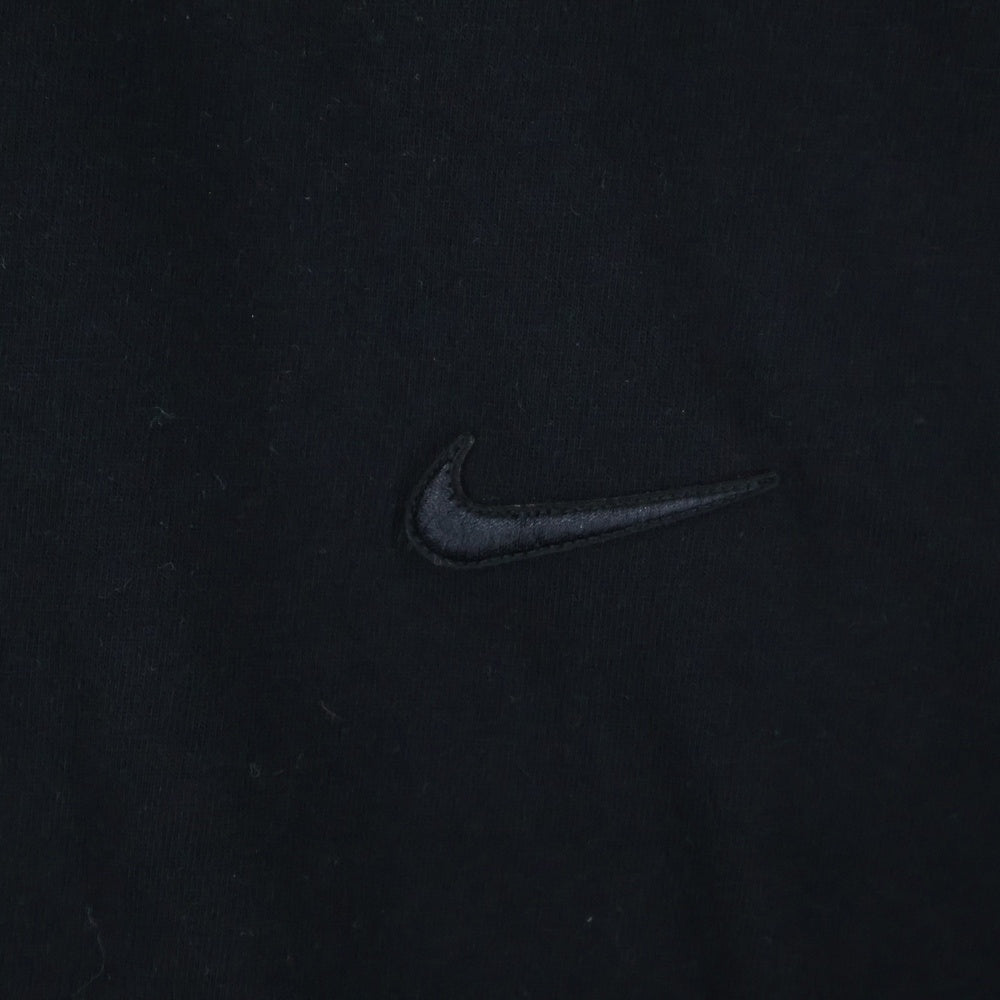 BLACK COMME des GARCONS(ブラックコムデギャルソン) AD2023 ×NIKE Unisex T-Shirt ×ナイキ ロゴパッチ ユニセックス 半袖Tシャツ カットソー ブラック 1L-T102