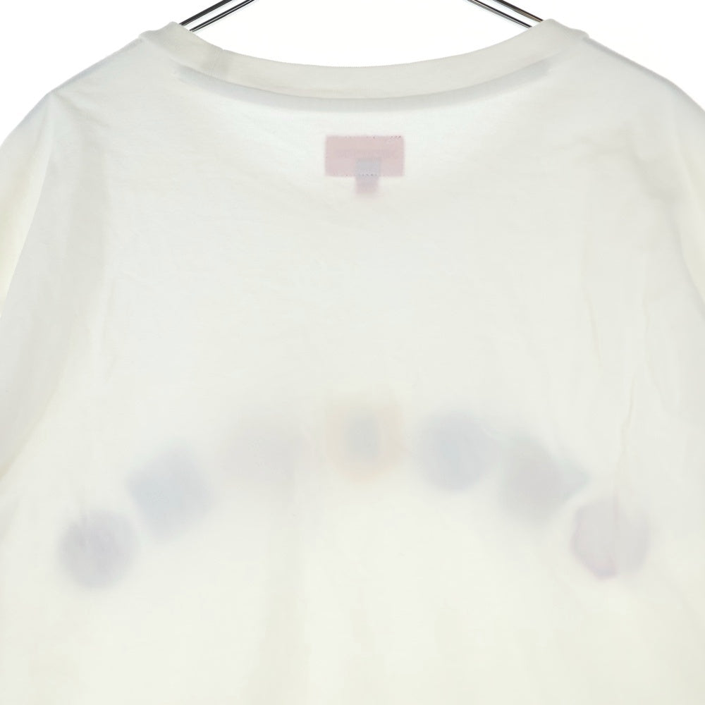 SUPREME(シュプリーム) 21AW Geo Arc L/S Top アーチロゴ クルーネック カットソー 長袖Tシャツ ホワイト