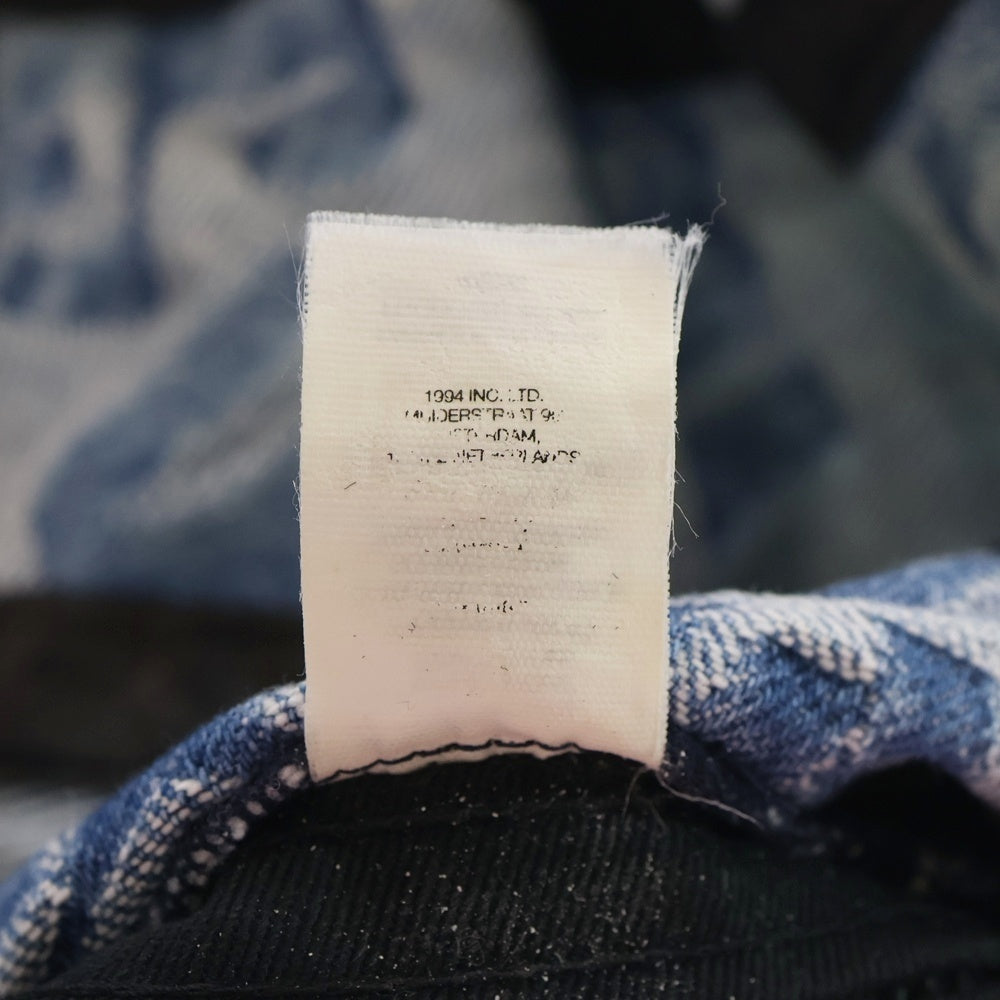 SUPREME(シュプリーム) 22SS Fat tip Jacquard Denim Camp Cap ファット チップ ジャガード キャンプキャップ インディゴ