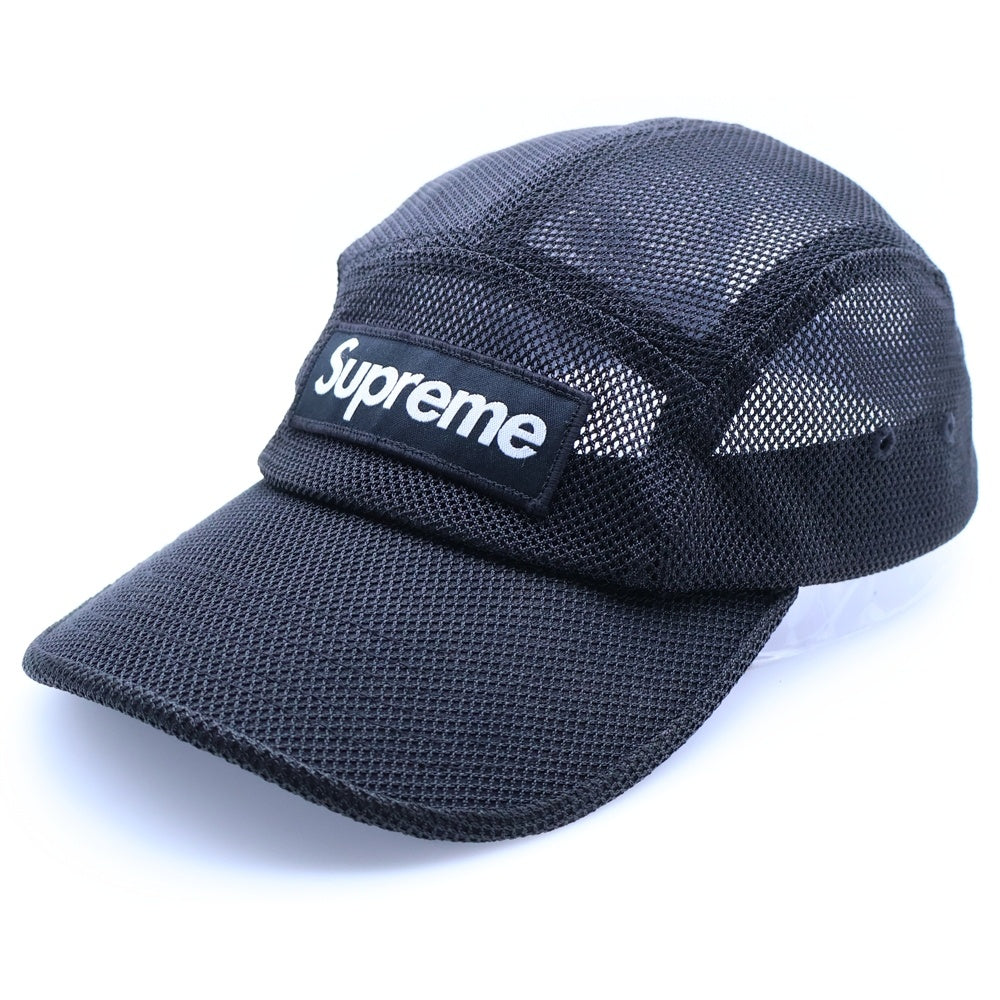 SUPREME(シュプリーム) 23SS Mesh CORDURA CAMP CAP メッシュ コーデュラ キャンプ キャップ 帽子 ブラック