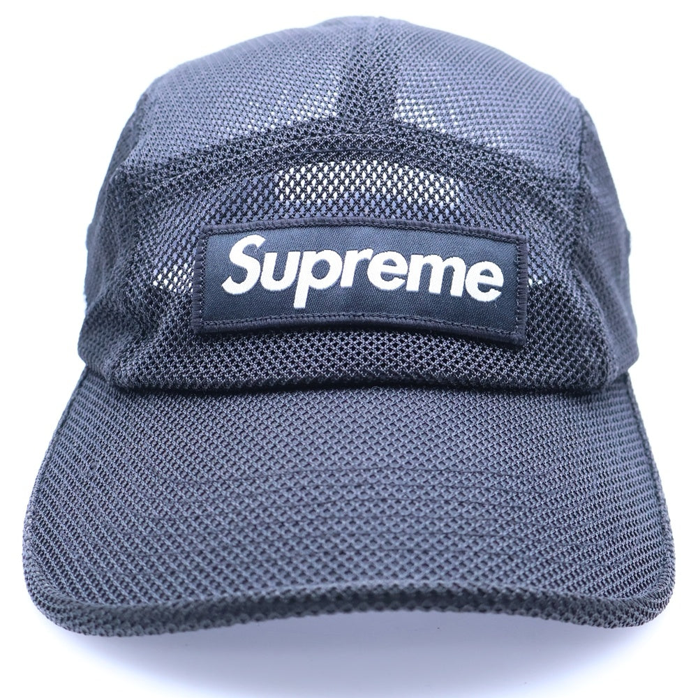 SUPREME(シュプリーム) 23SS Mesh CORDURA CAMP CAP メッシュ コーデュラ キャンプ キャップ 帽子 ブラック