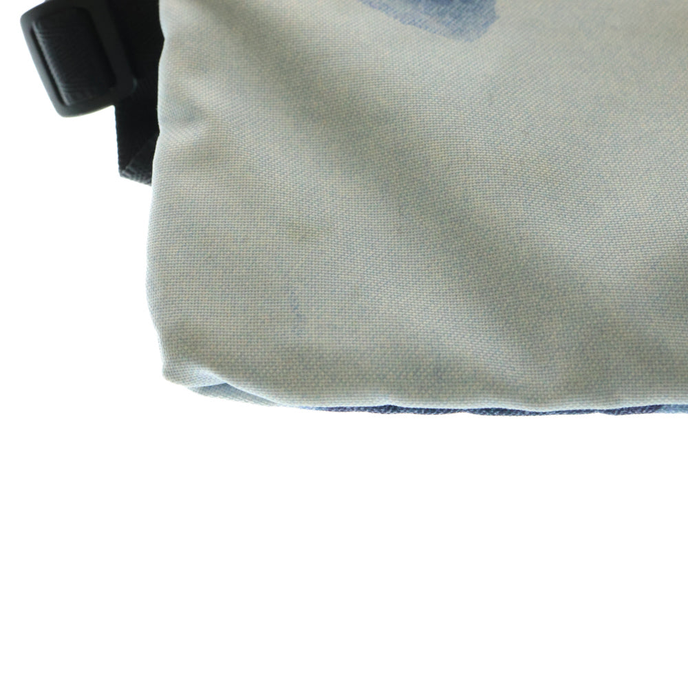 SUPREME(シュプリーム) 21AW ×The North Face Bleached Denim Print Shoulder Bag ザノースフェイス ブリーチド デニム プリント ショルダーバッグ ブルー NF0A7WOH