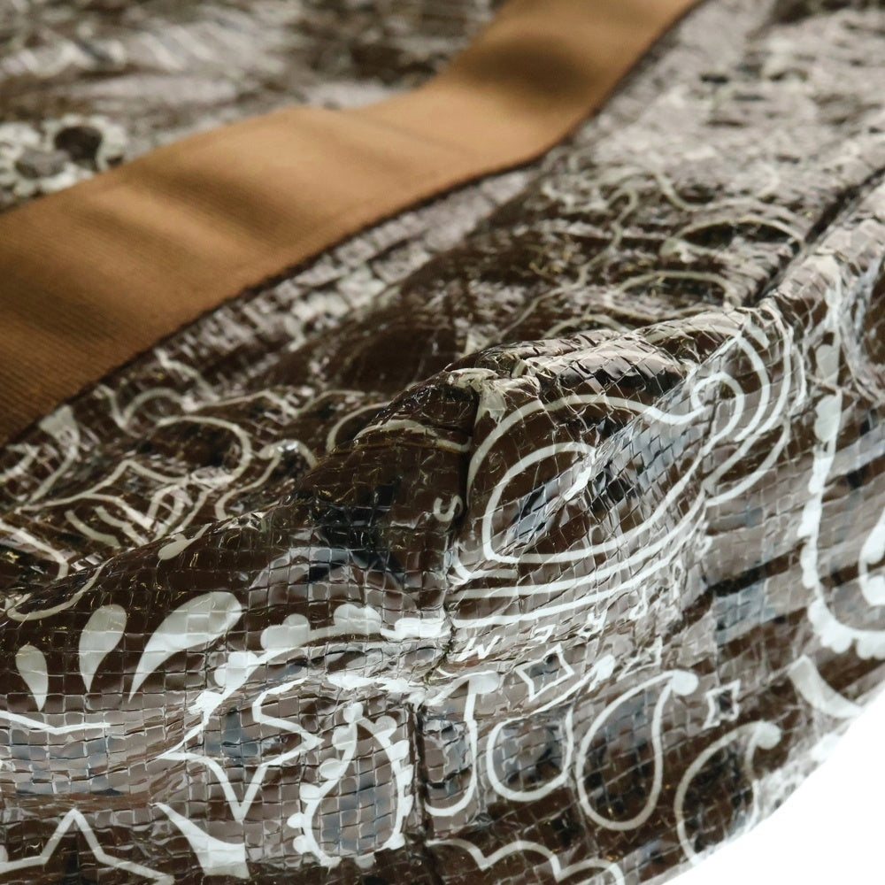 SUPREME(シュプリーム) 21SS Bandana Tarp Duffle Bag バンダナ タープ ダッフル ハンドバッグ ブラウン