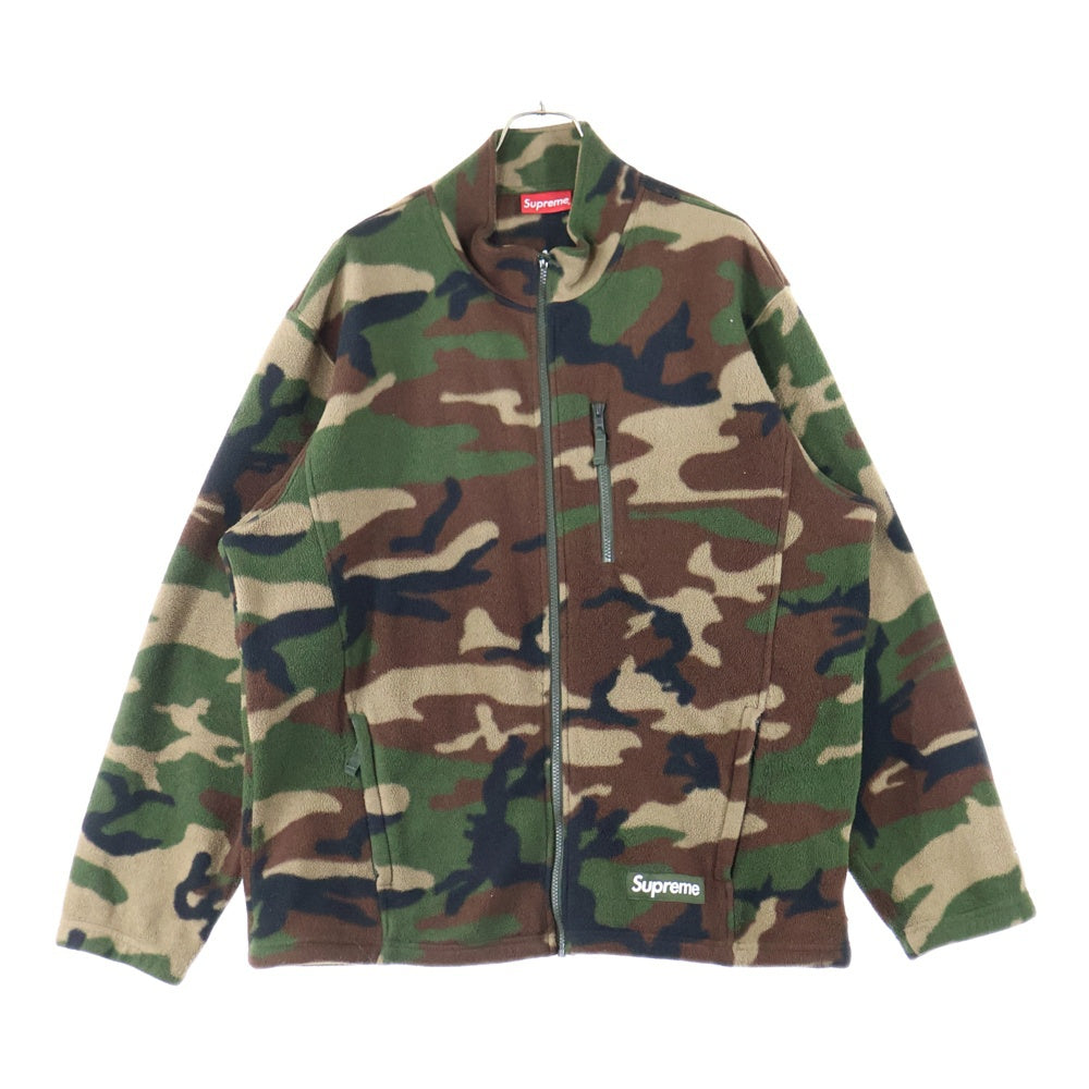 SUPREME(シュプリーム) 22AW Polartec Zip Jacket ポーラテック カモ柄 ジップアップ ジャケット マルチ