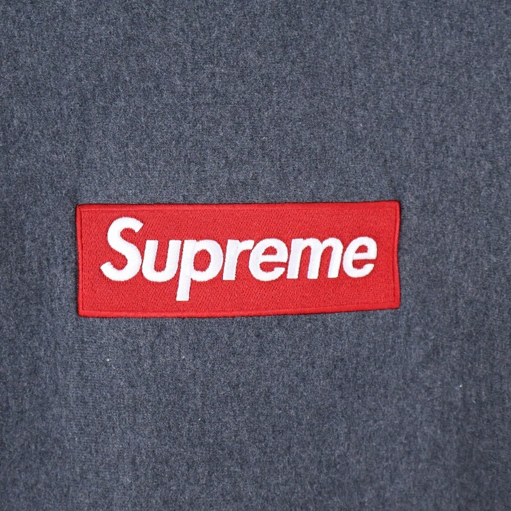 SUPREME(シュプリーム) 21AW Box Logo Hooded Sweatshirt ボックスロゴフーデッドパーカー グレー