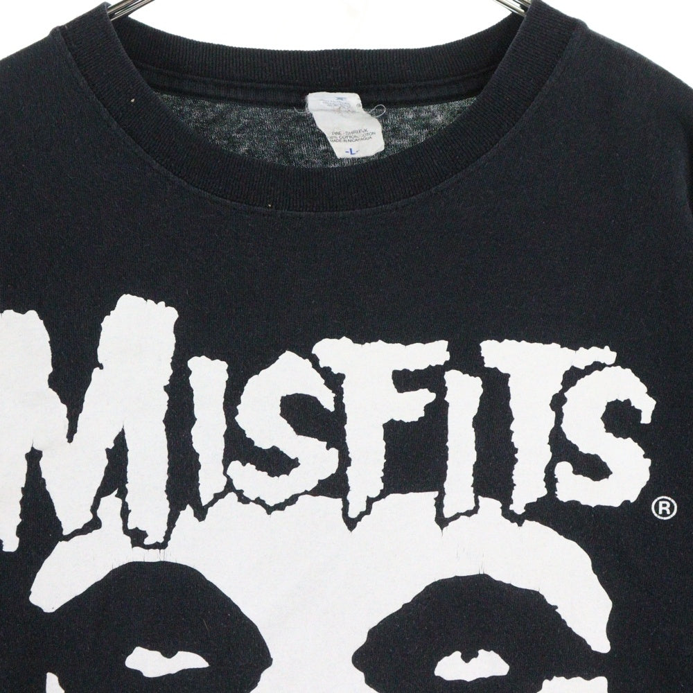 VINTAGE(ヴィンテージ) 00S VINTAGE MISFITS Crimson Ghost 2002 ミスフィッツ クリムゾンゴースト プリントTシャツ 半袖カットソー ブラック/ホワイト