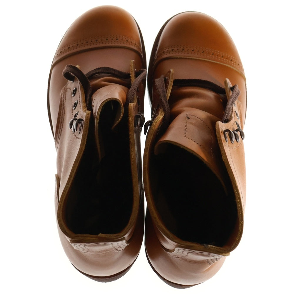 RED WING(レッド ウイング) IRONRANGE MUNSON アイアンレンジマンソン レザーシューズ ハイカットブーツ ブラウン US7.5/25.5cm 8011