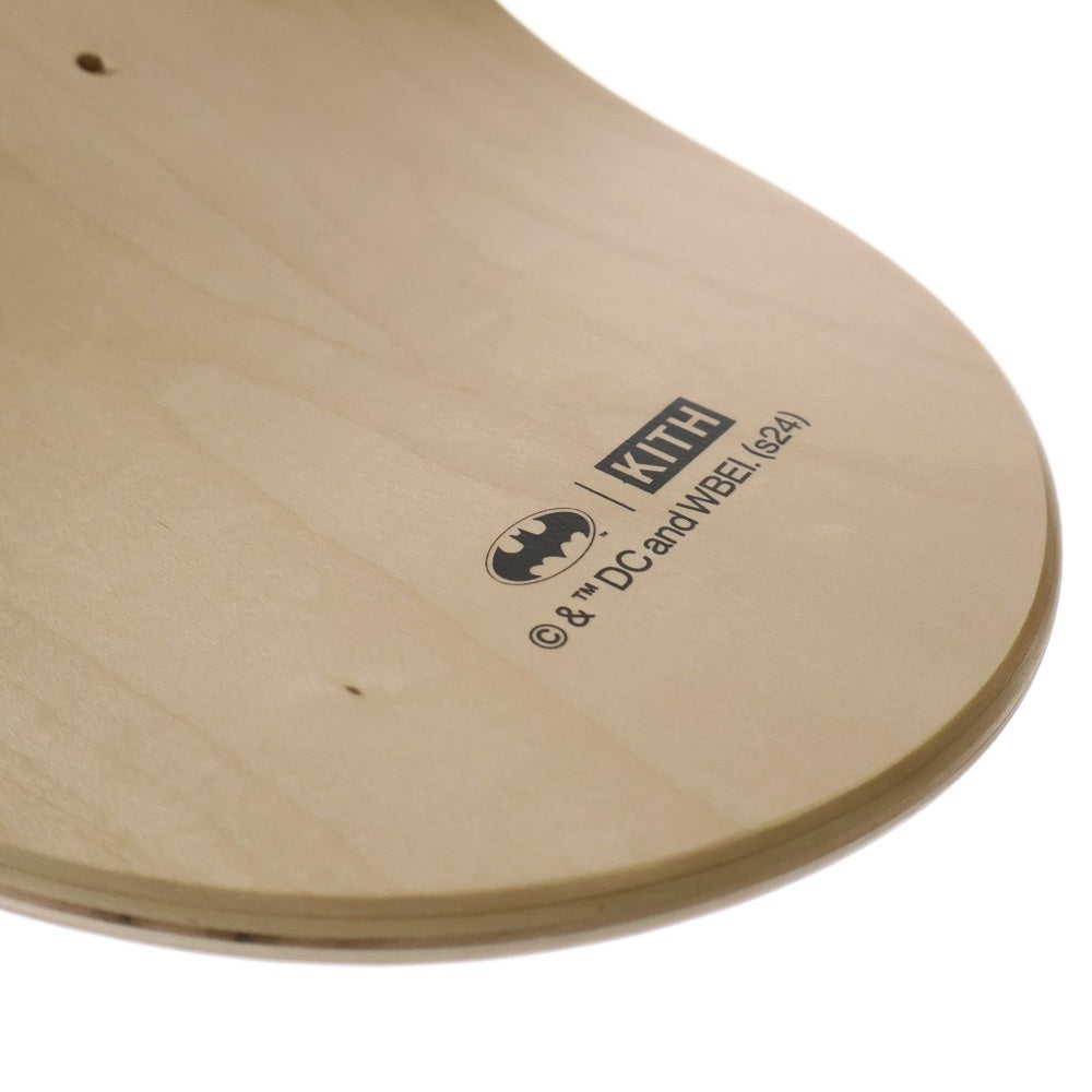 KITH(キス) ×Batman Joker Goons Skatedeck バットマン ジョーカー グーンズ スケートボード デッキ ブラック/ベージュ
