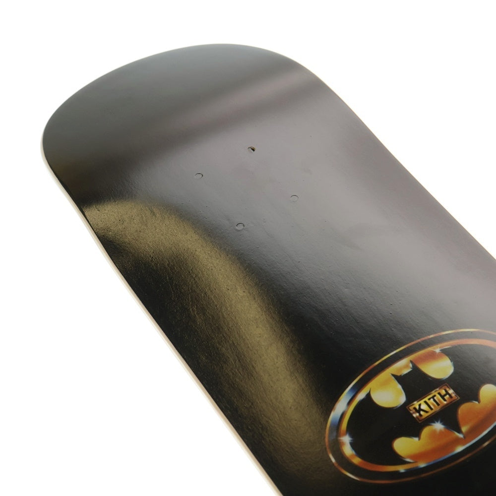 KITH(キス) ×Batman Skatedeck バットマン スケートボード デッキ ブラック/ベージュ