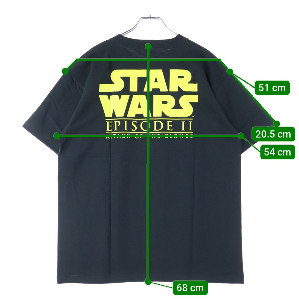 NO BRAND(ノーブランド) × STARWARSk×BERBERJIN×SNKR DUNK スターウォーズ ベルベルジン スニーカーダンク アナキン スカイウォーカー プリント クルーネック 半袖 Tシャツ 12420079