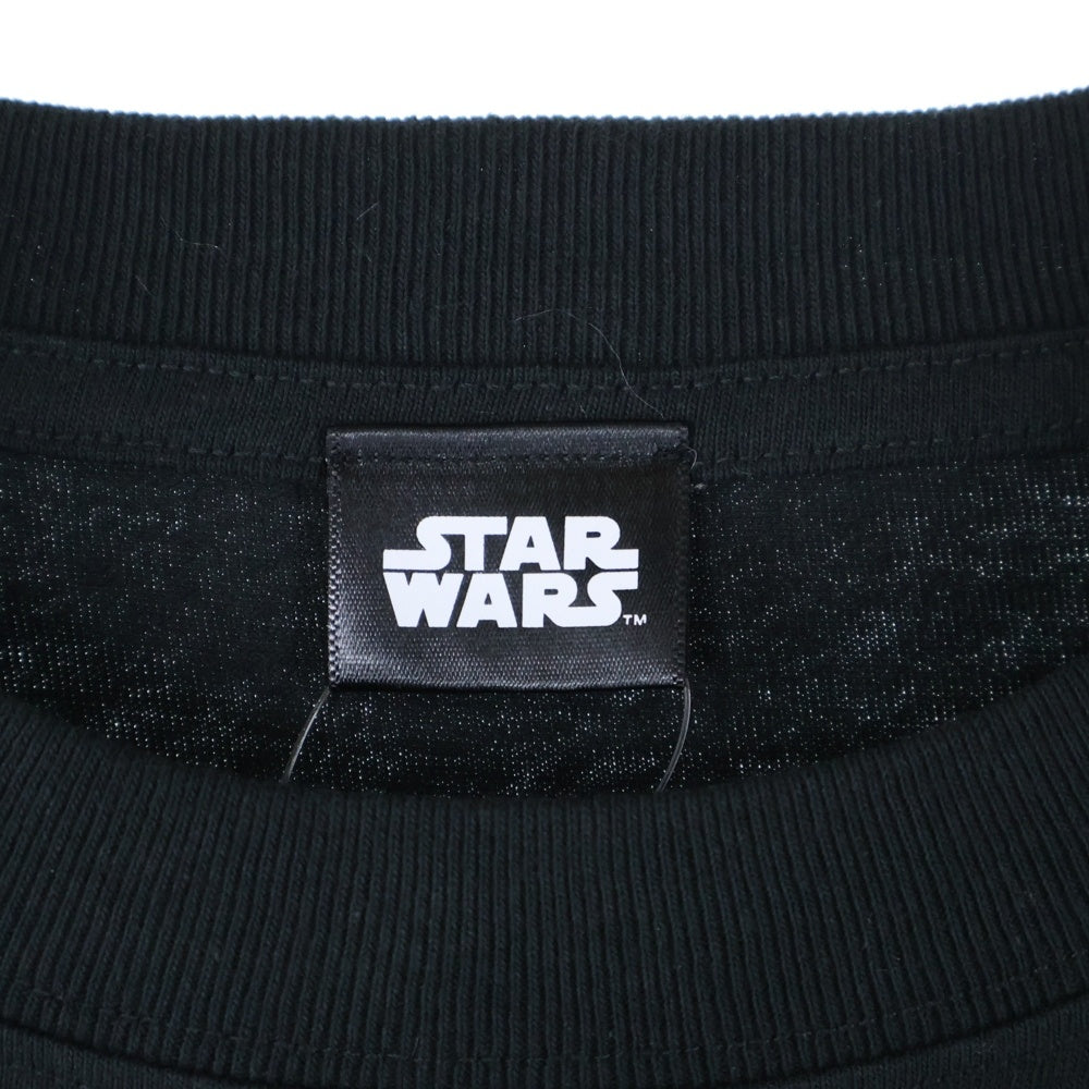 NO BRAND(ノーブランド) × STARWARSk×BERBERJIN×SNKR DUNK スターウォーズ ベルベルジン スニーカーダンク アナキン スカイウォーカー プリント クルーネック 半袖 Tシャツ 12420079