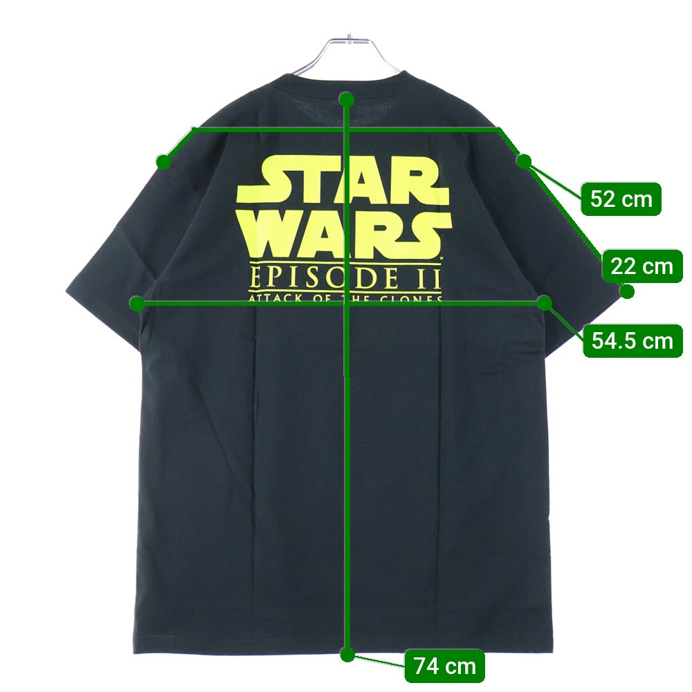 NO BRAND(ノーブランド) × STARWARSk×BERBERJIN×SNKR DUNK スターウォーズ ベルベルジン スニーカーダンク アナキン スカイウォーカー プリント クルーネック 半袖 Tシャツ 12420079